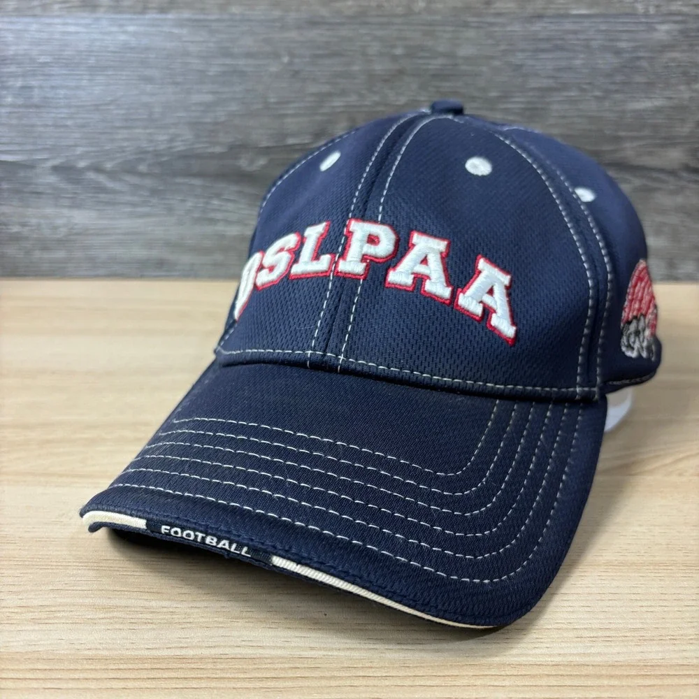 Blaine Spring Lake Park Hat Cap Fitted L/XL‎ Blue Panthers Football Minnesota